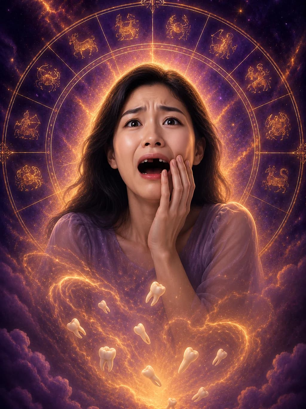 ฝันเห็นฟันร่วงหมดปาก