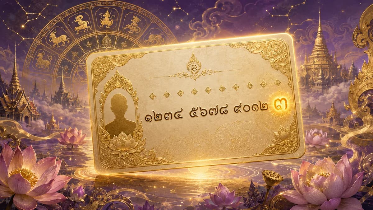 เลขท้ายบัตรประชาชน บอกอะไรเกี่ยวกับบุคลิกตามเลขศาสตร์