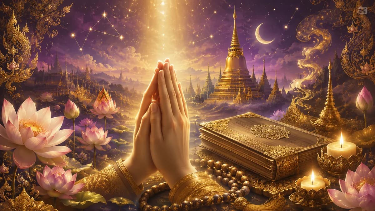 สวดมนต์แก้ฝันร้าย บทอภัยปริตรและคาถาคุ้มครองตามตำรา
