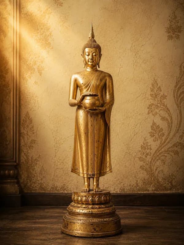 วันพุธ (กลางวัน) — ปางอุ้มบาตร