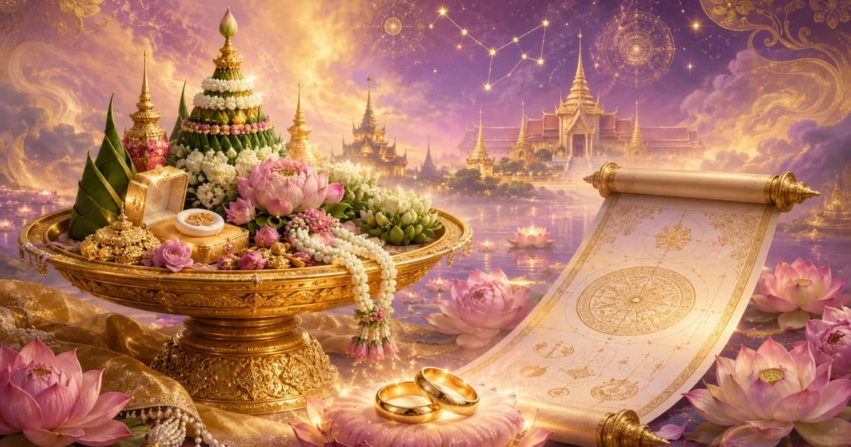ฤกษ์แต่งงาน 2569-2570 ตารางวันมงคลรายเดือนสำหรับคู่บ่าวสาว