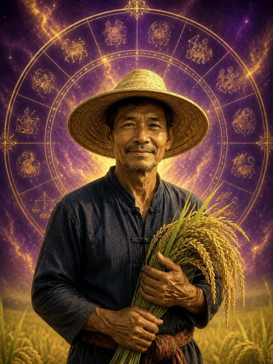 ฝันเห็นชาวนา