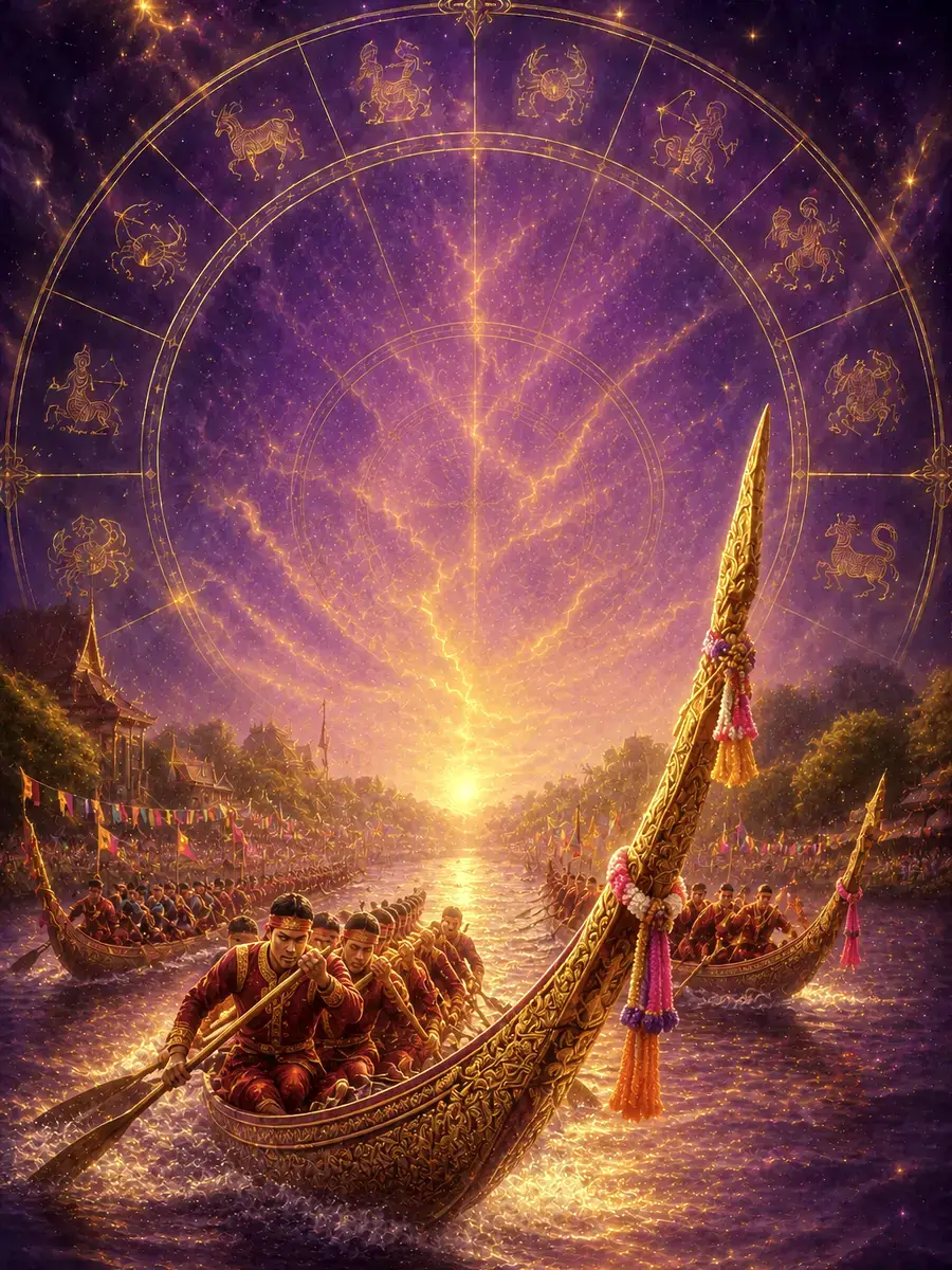 ฝันเห็นงานแข่งเรือ