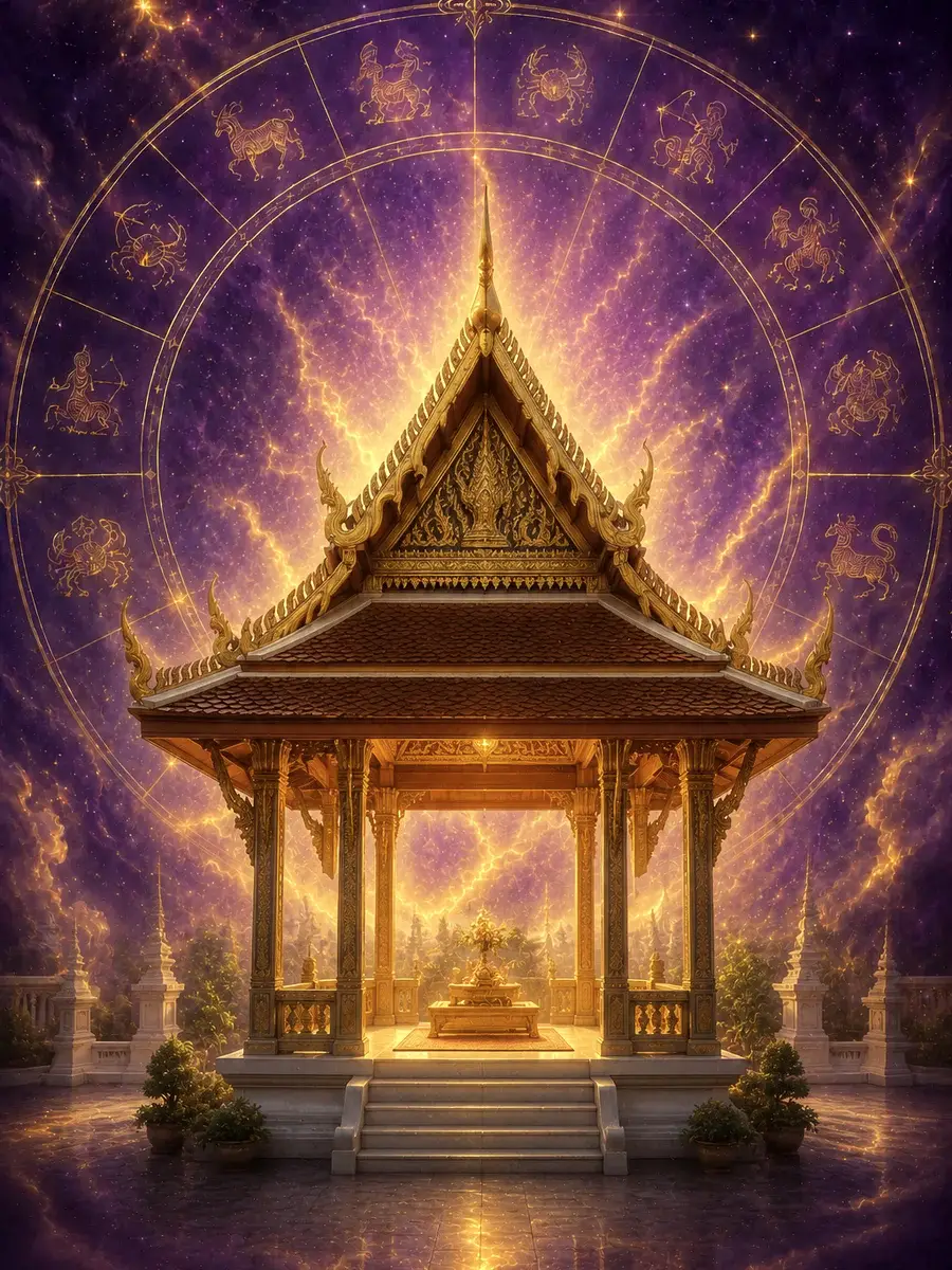 ฝันเห็นศาลาวัด