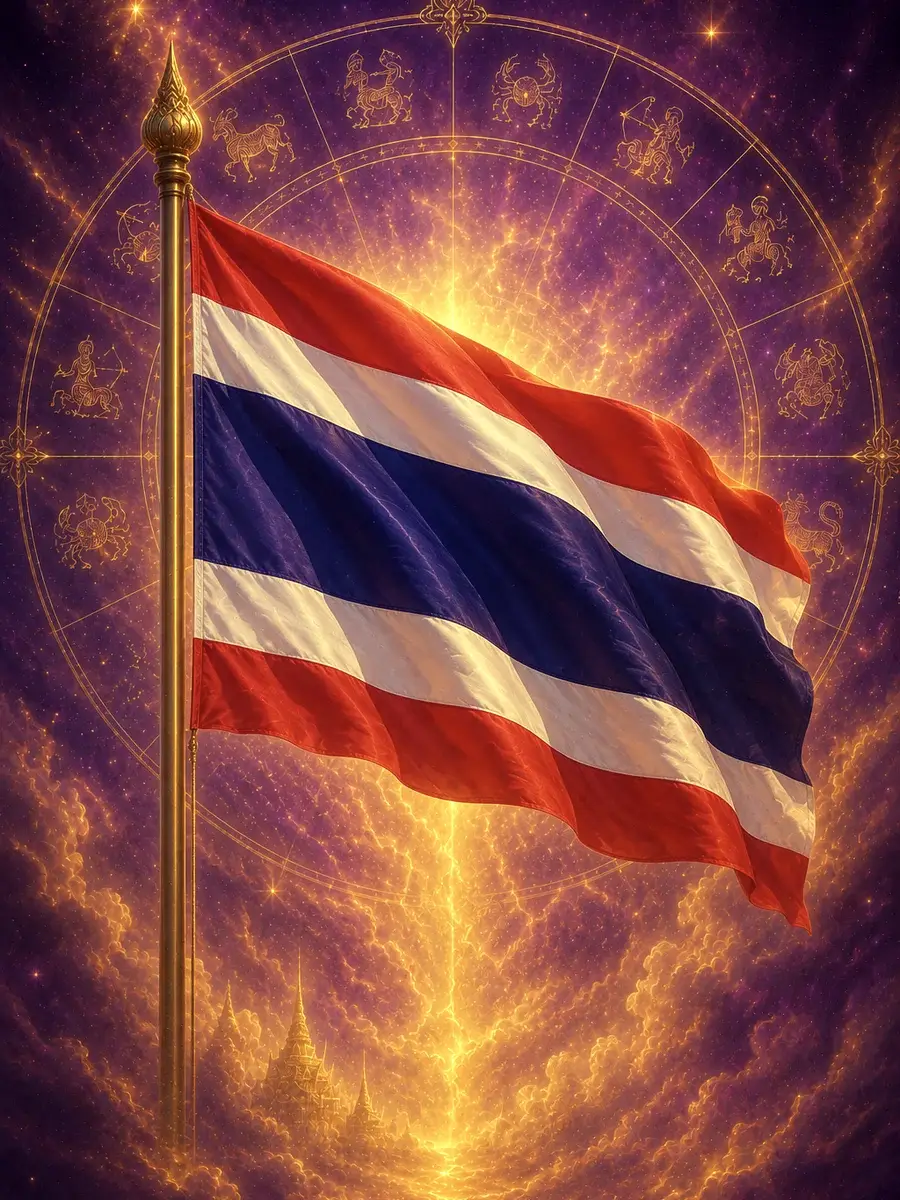ฝันเห็นธงชาติไทย