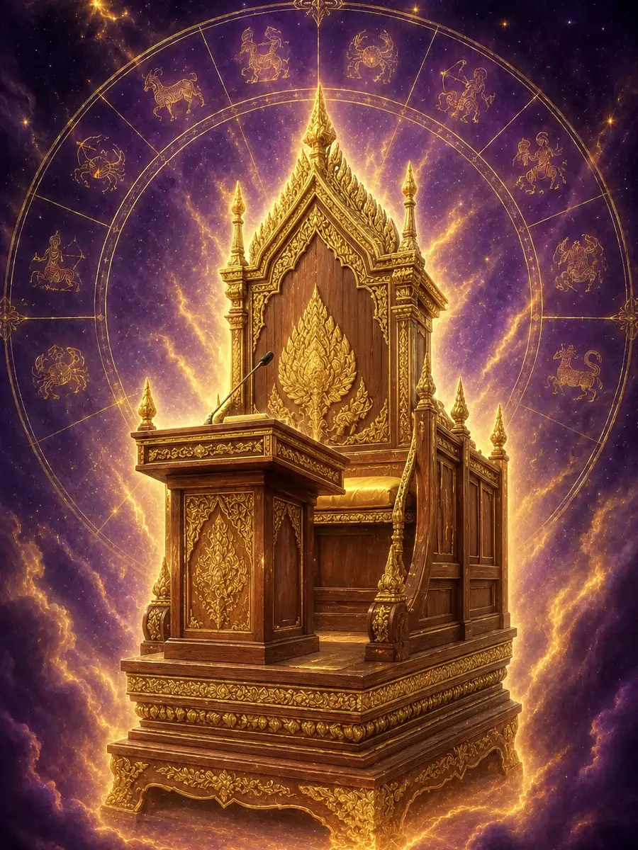 ฝันเห็นธรรมาสน์