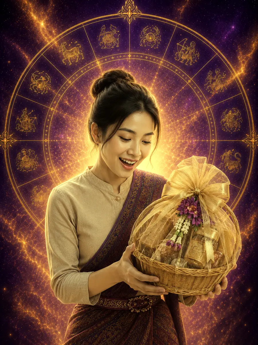 ฝันว่าได้รับของฝาก