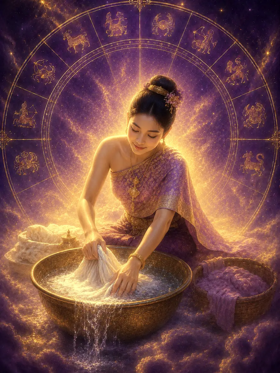 ฝันว่าซักผ้า