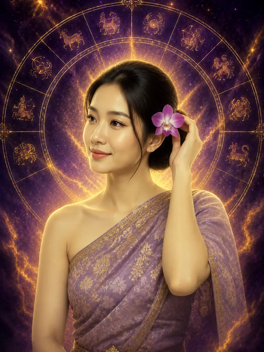 ฝันว่าทัดดอกไม้