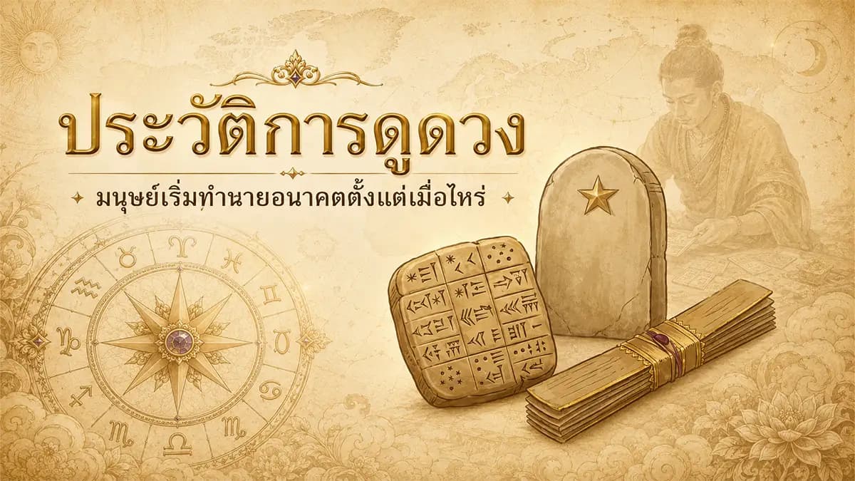 ประวัติการดูดวง มนุษย์เริ่มทำนายอนาคตตั้งแต่เมื่อไหร่