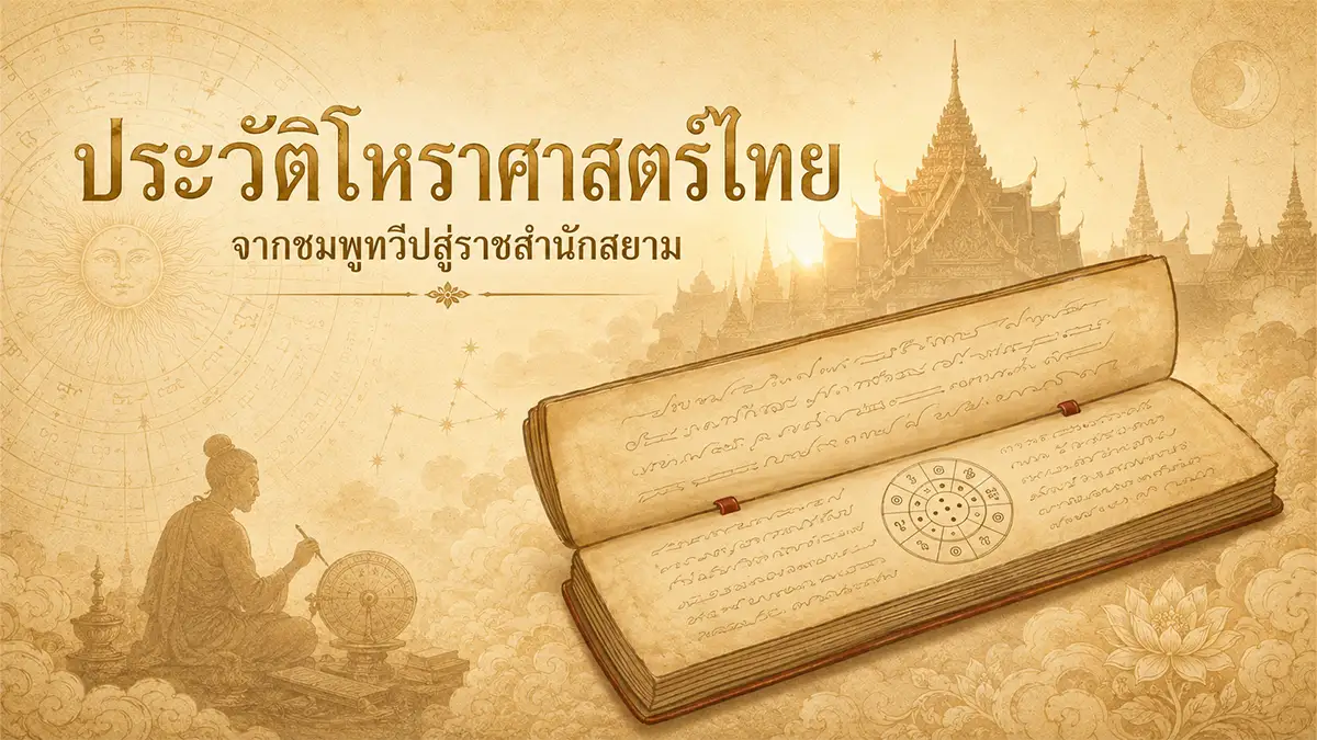 ประวัติโหราศาสตร์ไทย จากชมพูทวีปสู่ราชสำนักสยาม
