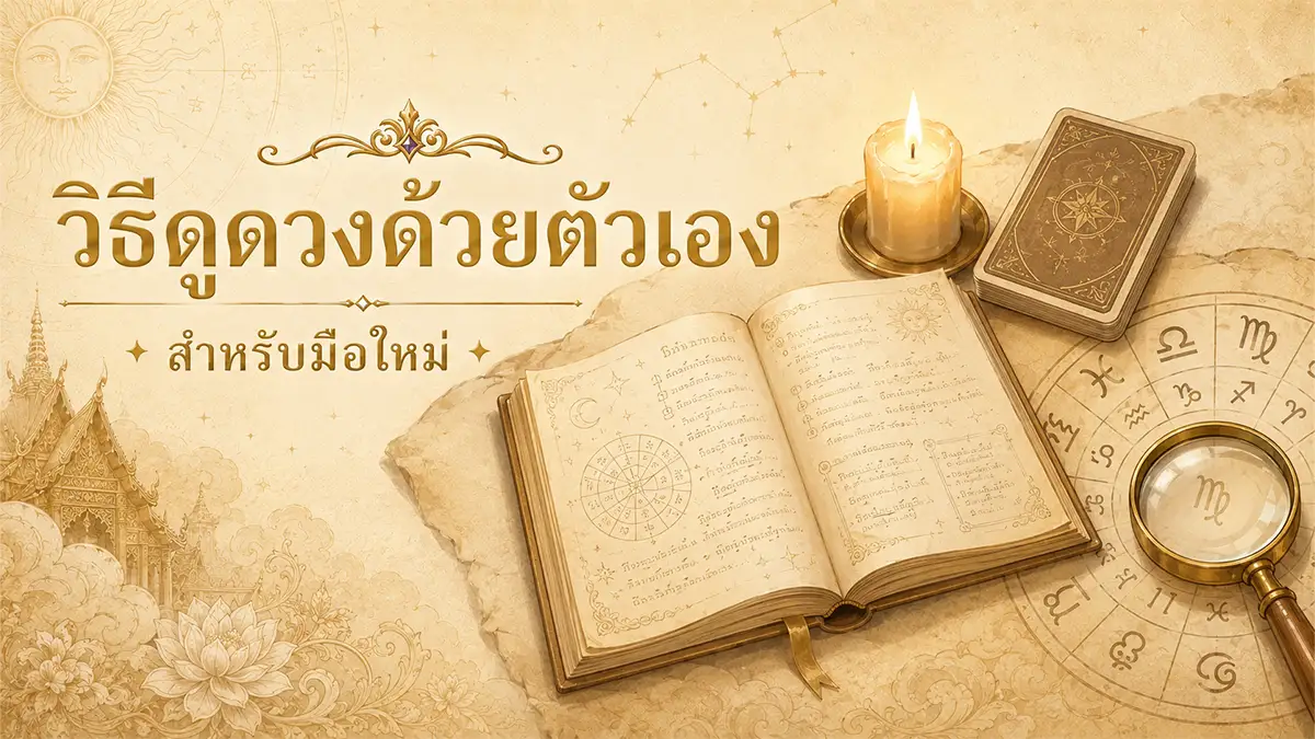 วิธีดูดวงด้วยตัวเองเบื้องต้น สำหรับมือใหม่
