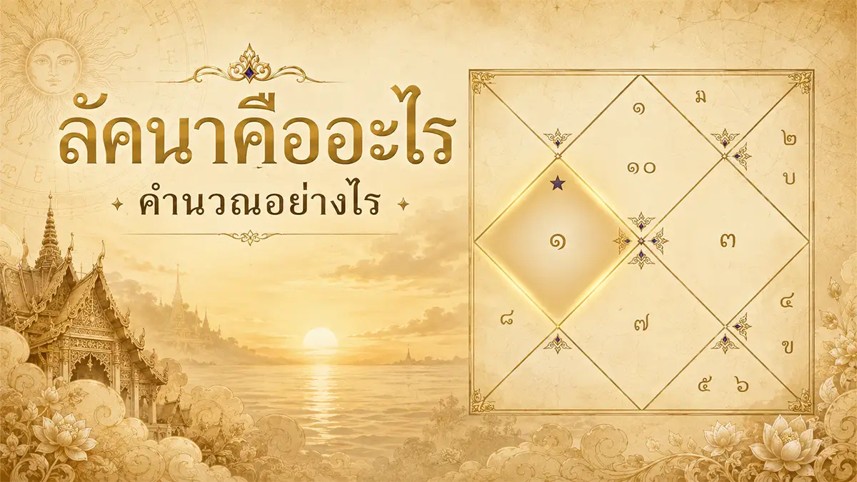 ลัคนาคืออะไร คำนวณอย่างไร