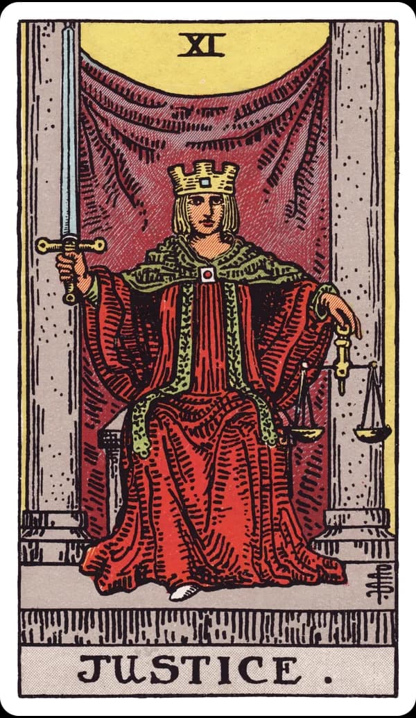 ไพ่ ความยุติธรรม (Justice)